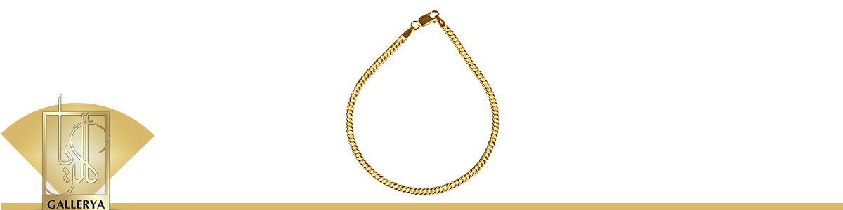دستبند طلا با زنجیر